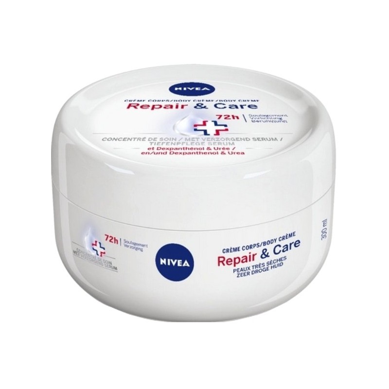 Nivea Repair and Care Body Cream for Dry Skin 300ml 10.1 fl oz