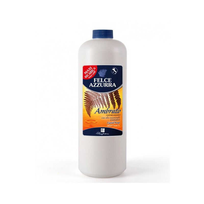 Felce Azzurra Classic Liquid Soap Amber refill 750ml 25.36 oz
