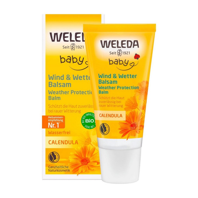 Weleda Organic Baby Calendula Body and Hair Washing Cream 400ml –