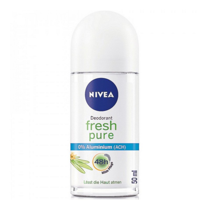 Nivea Men Deo Roll-On Fresh Pure 50ml 1.7 fl oz