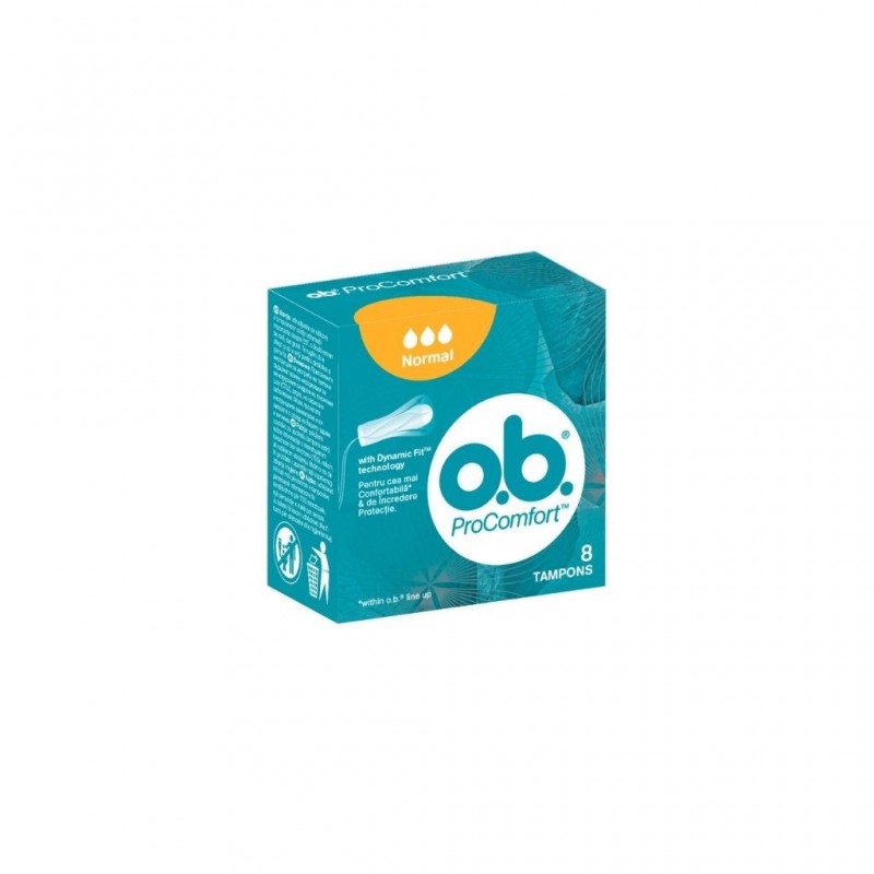 OB Pro Comfort Tampons Normal 8 Pcs