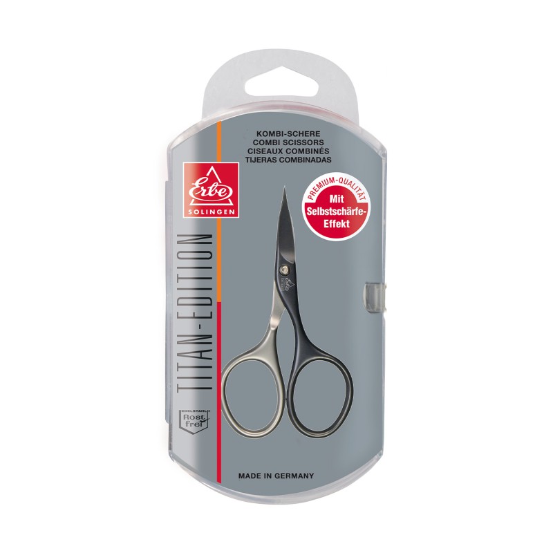 Erbe Solingen Combined Scissors Edition cm in 3.5 | Tower Titan Pointed 9