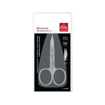 Erbe Solingen Cuticle Scissors For Left-Handers Kullenblatt Pointed And  Curved 9 cm 3.5 in