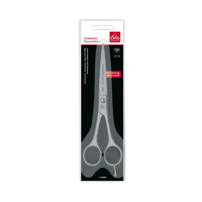 Erbe Solingen Hair Scissors Micro Teeth 16.5 cm 6.5 in
