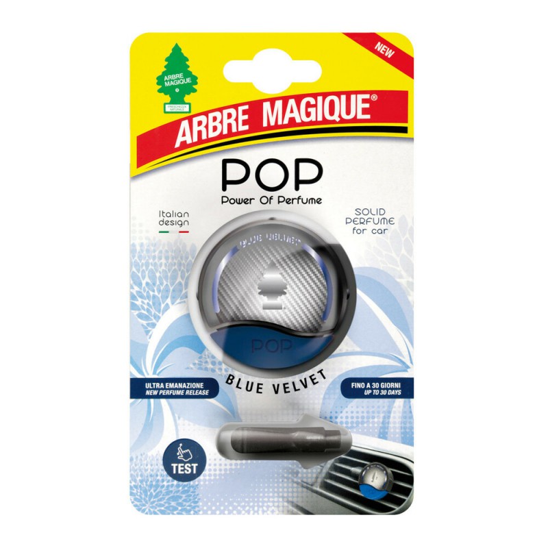 Arbre Magique Car Air Freshener POP Blue Velvet