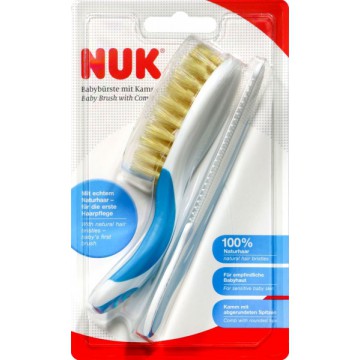 Nuk Baby Brush with Comb 1 Pcs