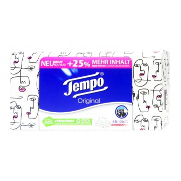 Tempo Tissues box 100-count