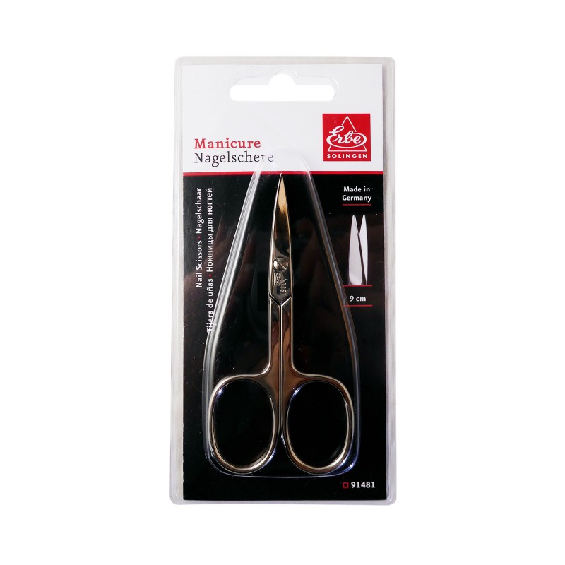Erbe Solingen Nail Scissors Straight 9 cm | 3.5 in | Nagelscheren