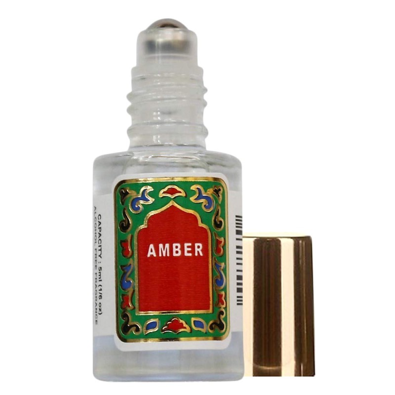 Nemat Amber Perfume Oil Roll-On 5ml 0.16 fl oz