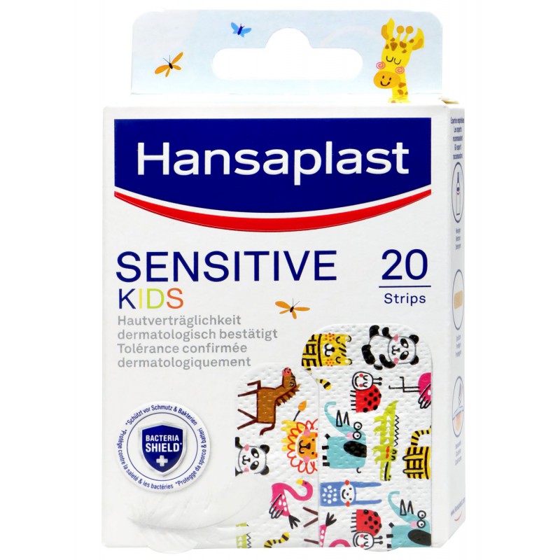 Hansaplast Kids Sensitive Strips pcs 2 Sizes