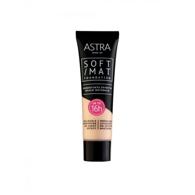 Astra Soft Mat Foundation 02 Butter 30 ml
