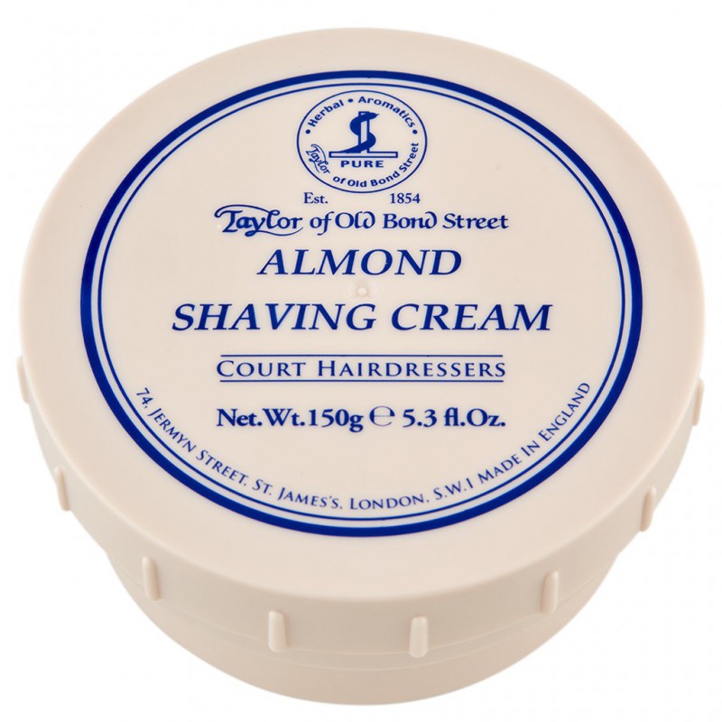 Taylor of 5.3 Cream oz Bond Bowl Old Almond 150g Street Shaving