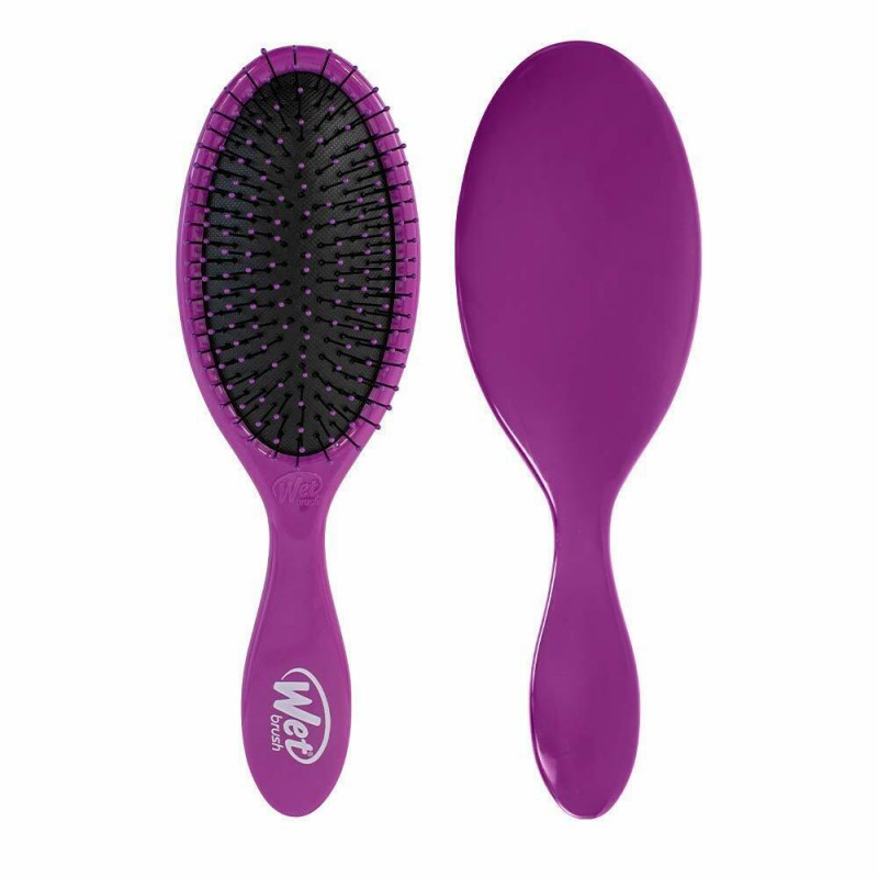 Wetbrush (wet brush) flex dry paddle purple quick-drying type