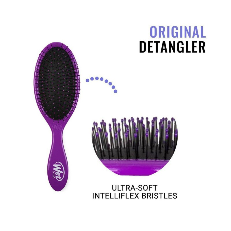 Wet Detangle Brush, The Wet Brush Pro Original Brush IntelliFlex Bristles 2  Pack