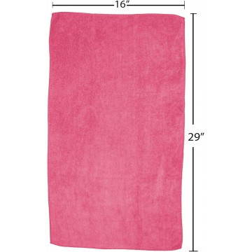 Antimicrobial Oversized Bath Towel Rose Pink - Threshold™