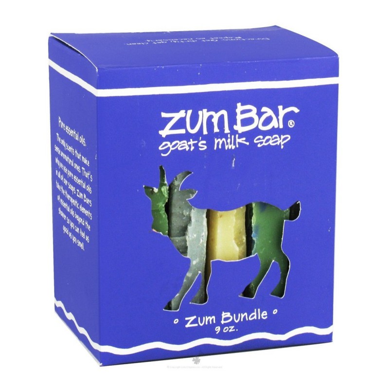 Zum Bar Soap, Goat's Milk, Eucalyptus - 3 oz