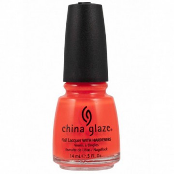China Glaze Orange Knockout...