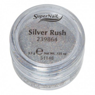 Supernail Glitter Silver...