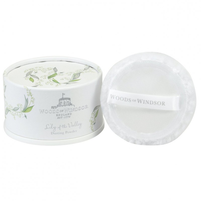 Woods of Windsor Lily of the Valley Dusting Powder 100g 3.5 oz