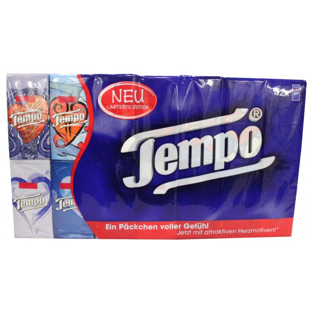 thumbnail image 2 of Tempo Classic Tissues - 56 Pack Of 10 Tissues Each | Soft & Strong German Quality 2 of 12