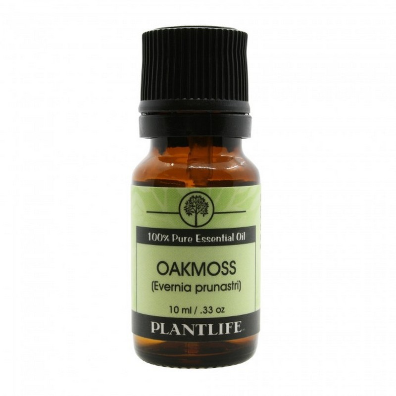 Plantlife 100% Pure Essential Oil Oakmoss (Evernia prunastri) 0.33 oz 10 ml