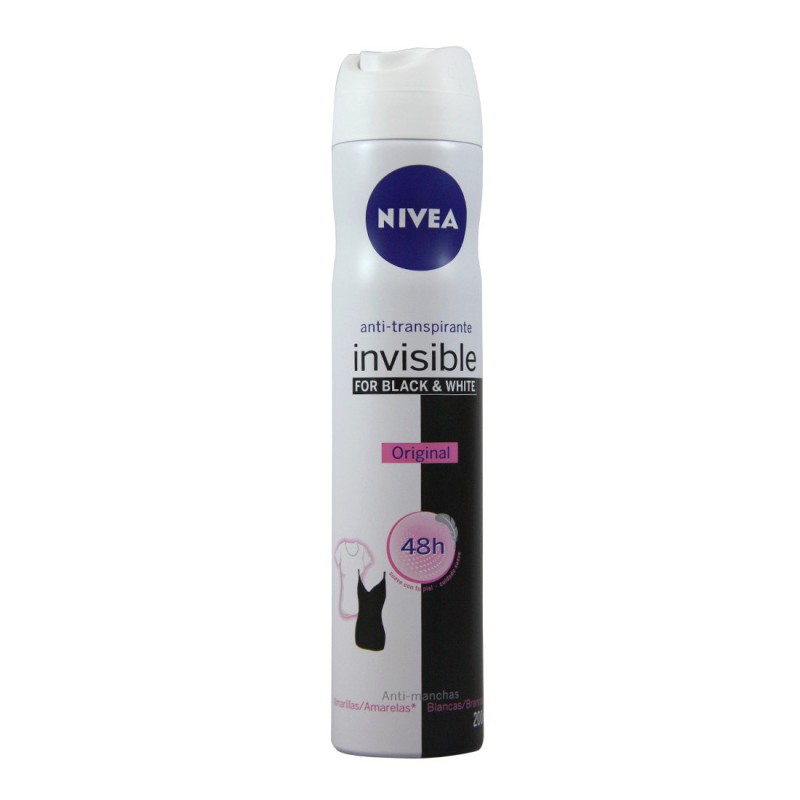 Nivea Invisible for Black and White Clear Deodorant 200ml 6.76 oz
