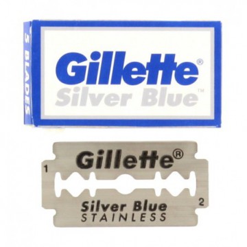 Gillette Silver Blue Double...