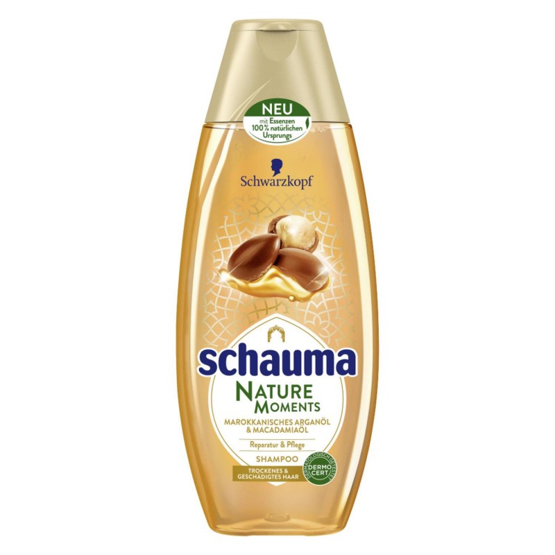 Schauma Repair Shampoo Argan Oil and Macadamia Oil 400ml 13.5