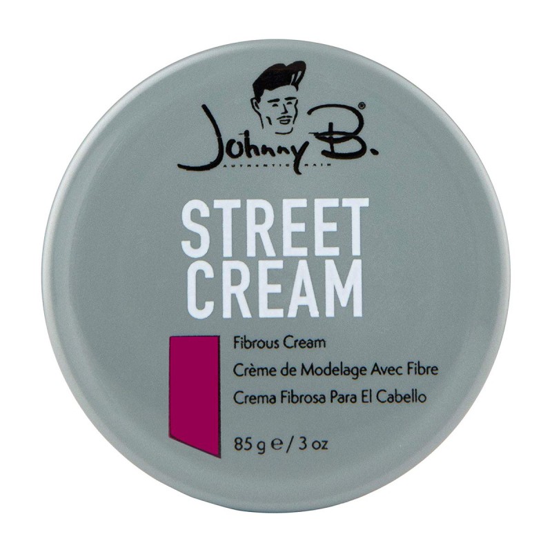 Johnny B Pliable Fibrous Street Cream Pomade 3 oz