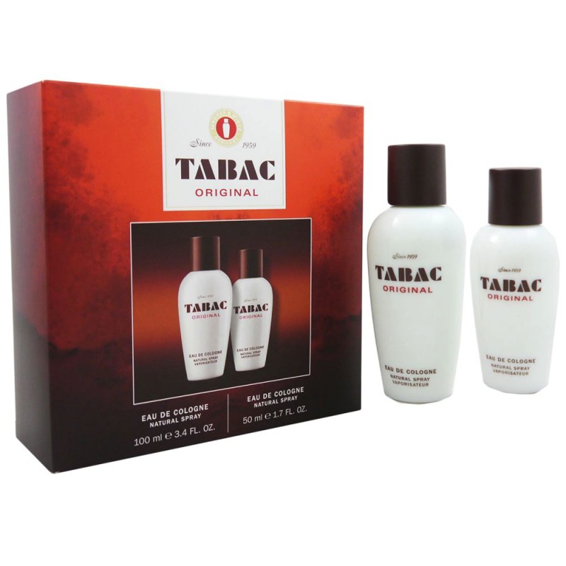 Tabac Eau Natural Gift de for Set Men Spray Cologne