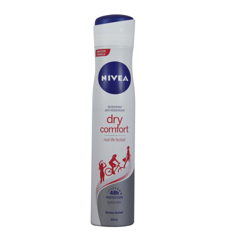 Gewend aan Internationale Marxisme Nivea Dry Comfort 48h Deodorant Spray 200ml 6.7 fl oz