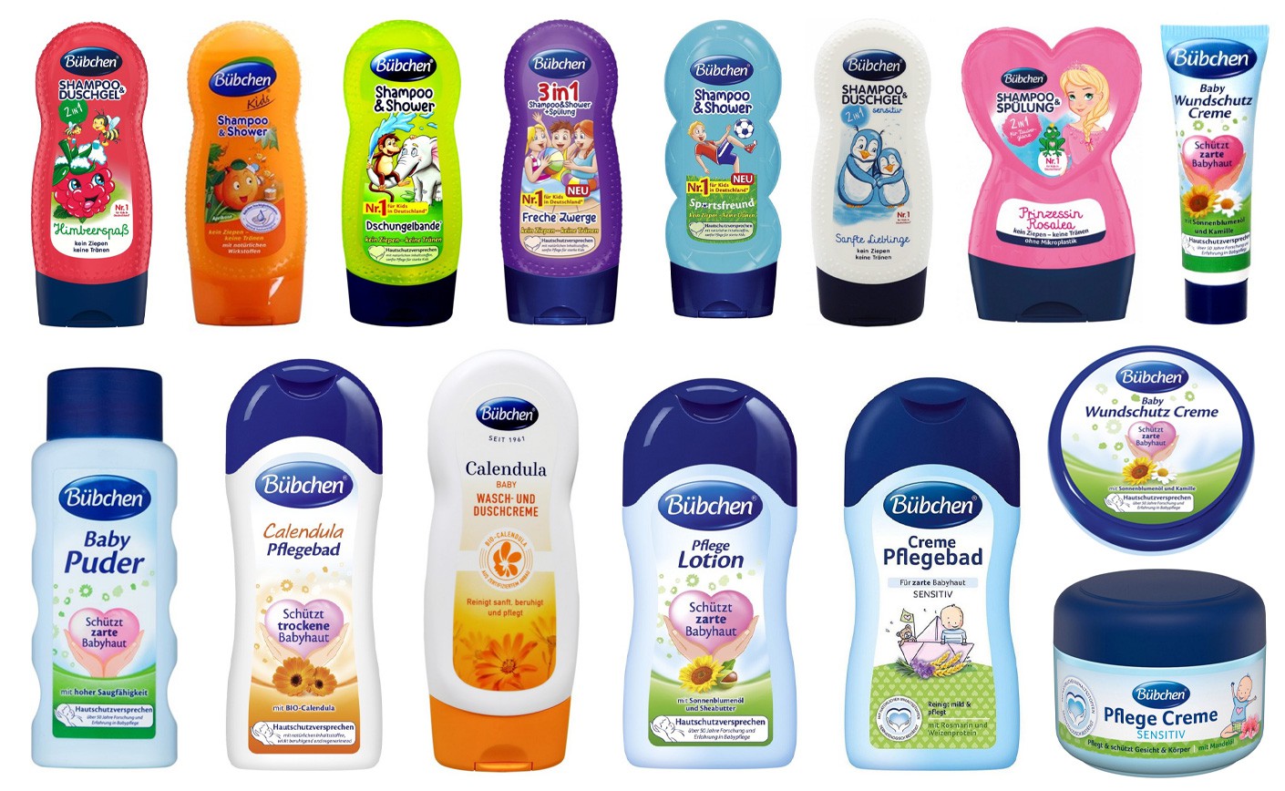 Child Care Products by Bubchen, Germany